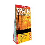 Іспанія Та Португалія (Spain & Portugal); Карта Ламінована 1:1 100 Тис