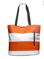 Пляжна Сумка Для Покупок Shoperbag Спортивна Міська Біла Помаранчева Сага