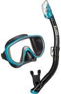 Tusa Serene Mask & Pipe Set, Бірюзовий