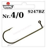 50 X Jig Hook Vmc 9247Bz № 4/0 Ливарні Головки