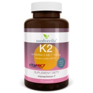 Вітамін K2 Mk7 100 Мкг Natto Medverita 120 Капсул