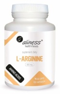 Aliness L-Аргінін Капсули 800 Мг, Без Смаку, Веганські, 100 Шт.