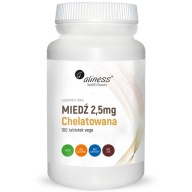 Aliness Хелатна Мідь Волосся Шкіра Імунітет Антиоксидант Метаболізм