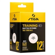 Stiga Table Tennis Balls М'ячі Для Настільного Тенісу Тренувальні 12 Шт.