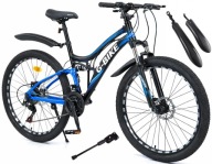 Велосипед Mtb G-Bike Mountain Mtb 17 Колесо Амортизатора 26 Синий