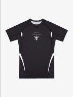 Manto Rashguard Shortsleeve Treasure Zone Black 2Xl