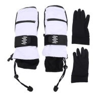 Ski Rittens Для Чоловіків Жіночі Теплі Рукавички Для Сноуборду В Холодні Дні Jq