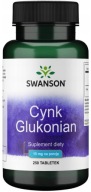 Swanson Zinc Gluconate 15Mg 250Tabs Дія Вільних Радикалів Стан Шкіри