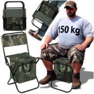Крісло Рибальське Складне Велике Xxl 150Кг Туристичне Для Риб Зі Спинкою