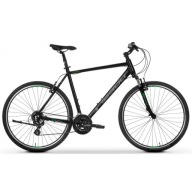 Кросовий Велосипед Tabou Flow 1.0 Розмір 21 Колеса 28 Чорно-Зелений