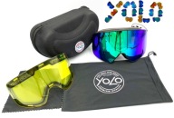 Yolo Premium Snowboard Goggles Polarized Uv400 Anti-Fog 2 Змінні Лінзи