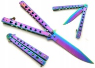 Тренувальний Ніж Метелик Balisong Rainbow