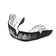 Капа Opro Instant Custom-Fit, Чорно-Срібляста