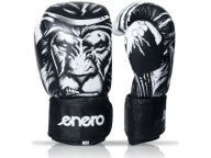 Боксерські Рукавички Enero Tiger (Розмір 8 Унцій), Чорно-Білі
