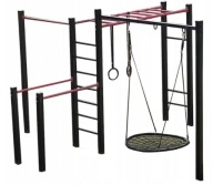 Street Workout Square Bar + Поручні На Відкритому Саді Тренерний Зал