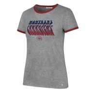 Damska Koszulka Montreal Canadiens Nhl Letter Ringer Rozmiar: M