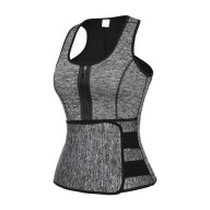 Чоловічий Спортивний Жилет Sauna Vest And Waist Grey M