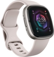 Fitbit Sense 2 Lunar White/Platinum