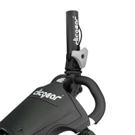 Clicgear Круглий Тримач Для Парасольки Для Гольф-Кару, Чорний, Регульований A17