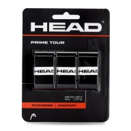 Обгортки Для Тенісних Ракеток Head Prime Tour 3 Шт. Чорна Ос