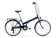 24150724-A - 15 M Велосипед Romet Jubilat Eco Синій