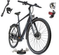 Електричний Трекінговий Велосипед Head 28 Alu Hydraulics Cyngle 250W Lights