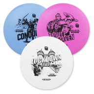 Guru Disc Golf Starter Set 3 Фризбі-Диски Driver Midrange Putter