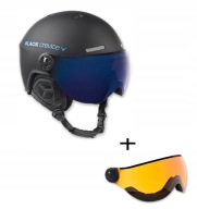 Гірськолижний Шолом Black Crevice Arlberg Black Blue Matt S/M 54-57См
