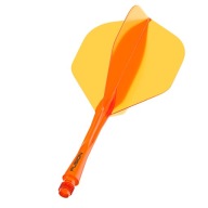 Winmau Fusion Orange Короткі Стрижні 3 Шт.