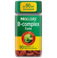 Möller's Vms B Complex 90 Таблеток Вітамін B1 B2 B3 B5 B6 B7 B9 B12 Імунітет