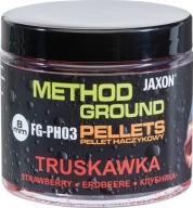 Jaxon Method Ground Hook Pellet 8Mm Полуниця-Риба 100Г
