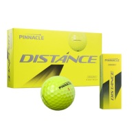 М'ячі Для Гольфу Pinnacle Distance By Titleist Жовті 15 Шт.