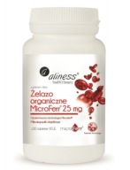 Aliness Organic Iron Microferr 25 Мг 100 Таблеток