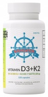 Вітамін D3 10000 Вітамін K2 Mk7 120 Капсул Імунітет Навігатор