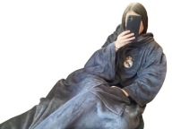 Ковдра Real Madrid З Рукавами Coral Blacket Robe 180 X 130 Середнього Розміру