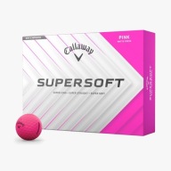 М'ячі Для Гольфу Callaway Supersoft 2025 (Матово-Рожеві, 12 Шт.)
