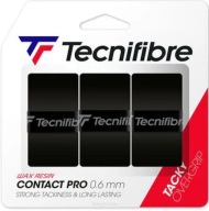 Tecnifibre Pro Contact 3P Top Wrap - Чорний