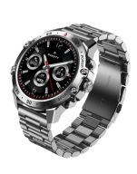 Garett V14 Silver Steel Smartwatch Bluetooth Calls Ip68 Sport