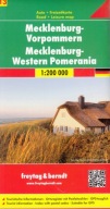 Німеччина, Частина 13, Карта Мекленбурга-Передньої Померанії 1:200 000 Freytag & Bern