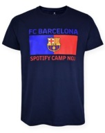 Чоловіча Футболка Fc Barcelona Темно-Синього Кольору, Розмір S