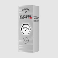 М'ячі Для Гольфу Callaway Chrome Soft Xls Білі 3 Шт