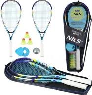 Speed Badminton Кросмінтон Набір Ракетки Nils Shutters Маркери М'яч