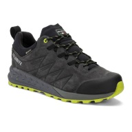 Чоловічі Туристичні Кросівки Dolomite Croda Nera Gtx Grey/Lime Green 44 1/2