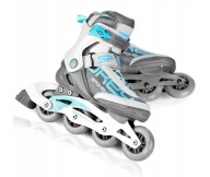 Роликові Ковзани Spokey Prime Pro Білі Та Бірюзові
