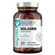 Колаген Myvita Silver Pure 100% Arthro Hyaluronic Acid Glucosamine 120 Капсул