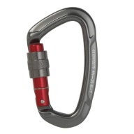 Карабін Для Скелелазіння Heavy Duty, Гвинт 25Kn, Скелелазіння Сірий