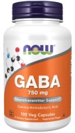Now Foods Gaba 750Mg Нейромедиатор Сон Стрес Тестостерон 100Vcap