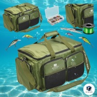 Велика Водонепроходна Сумка Рибальська Rumpol 60X30 См Для Снідження На Плечі