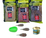 Optima Profess Bait 3 Кг + Метод Фідер Кошик 15 Гр 20 Гр 25 Гр + Кукурудза