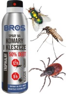 Bros Спрей Від Комарів І Кліщів На 12 Годин 90 Мл Концентрація 50% Deet